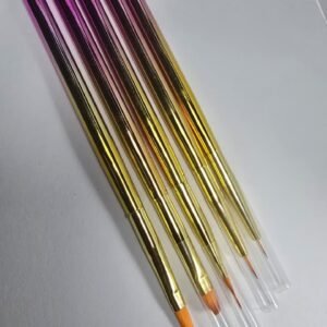 SET DE PINCEL ROSA Y AMARILLO 5UND