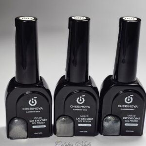 ESMALTE OJO DE GATO 12ML CAT EYE PLATEADOS